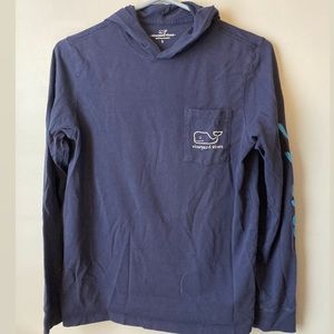 Vineyard Vines Hooded Performance Shirt, American Flag